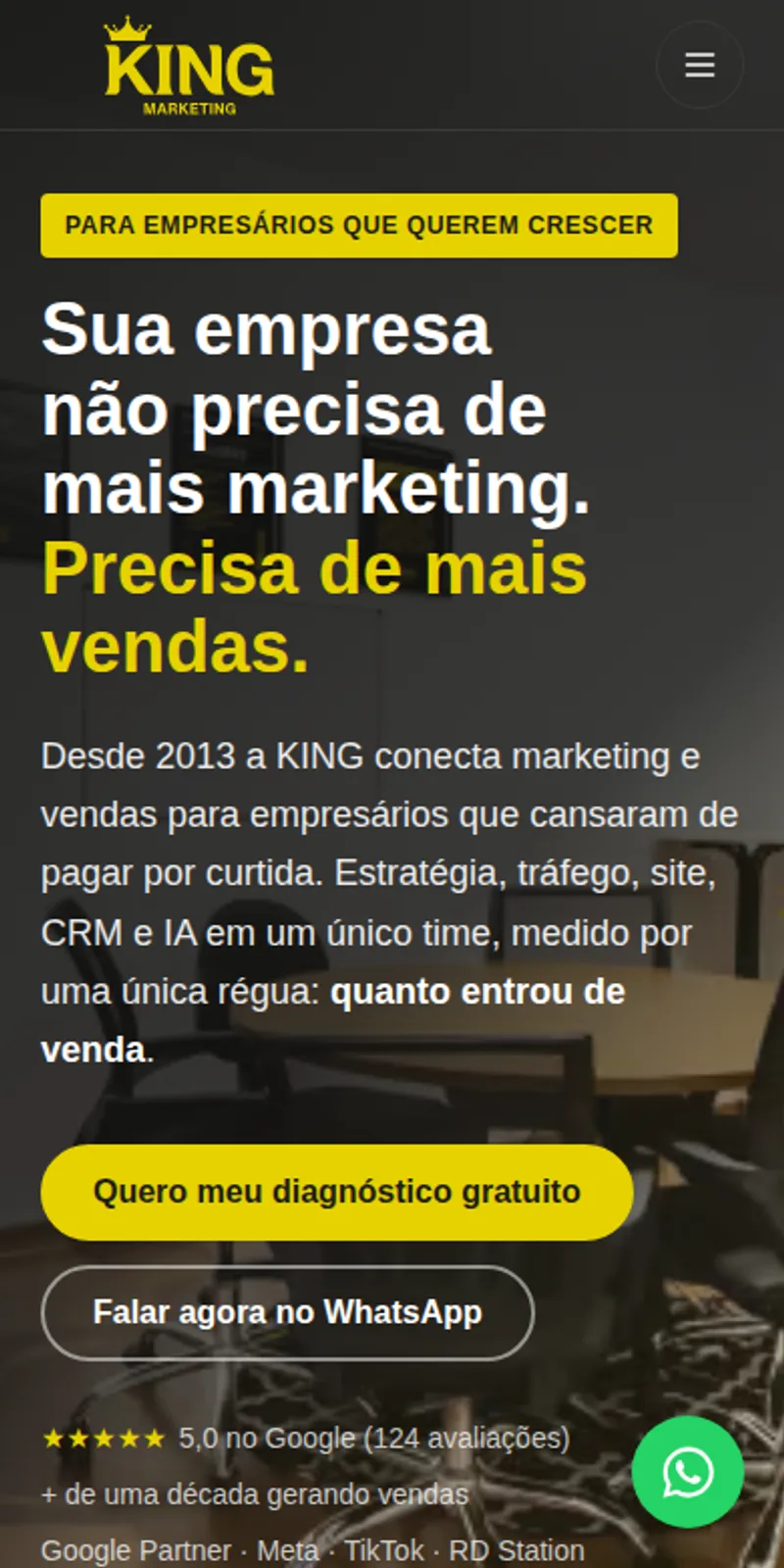 LP Quero Vender Mais