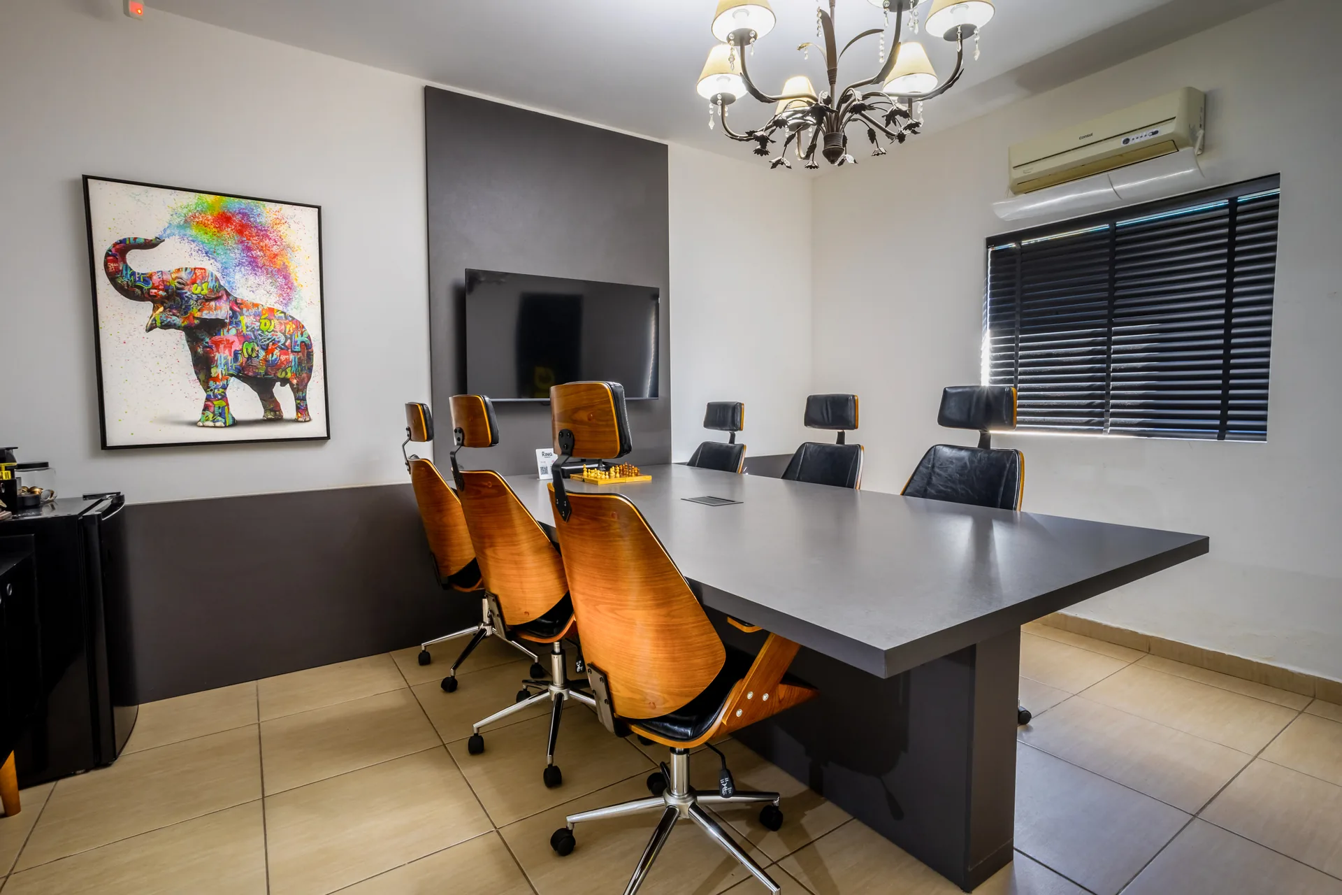 Sala de reuniões da KING